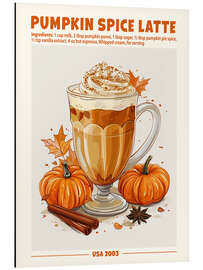 Stampa su alluminio Pumpkin Spice Latte, USA 2003