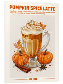 Foam board print Pumpkin Spice Latte, USA 2003