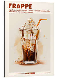 Magnettafel Café Frappé, Greece 1968