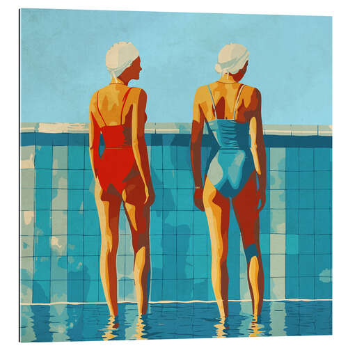 Galleriataulu Women at the pool