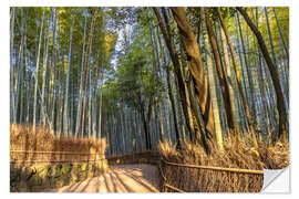 Wall sticker Impressive Arashiyama Bamboo Forest
