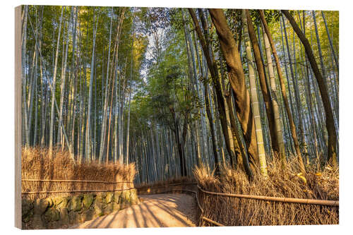 Obraz na drewnie Impressive Arashiyama Bamboo Forest