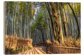 Obraz na drewnie Impressive Arashiyama Bamboo Forest