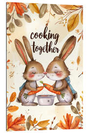 Gallery Print Cooking together