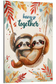 Magnettafel Hang up together