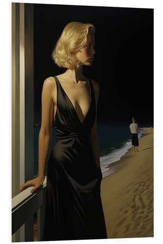 PVC-tavla By the Sea with E. Hopper