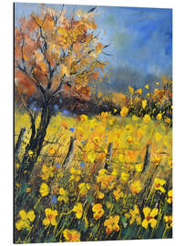 Alubild Butterblumen - Pol Ledent