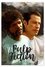 Wandsticker Pulp Fiction - Vincent Vega und Jules Winnfield
