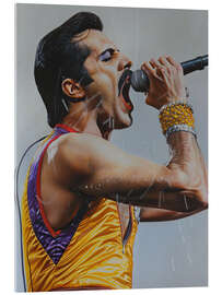 Quadro em acrílico Freddie Mercury - Felipe Hora