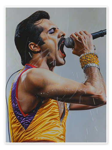 Póster Freddie Mercury