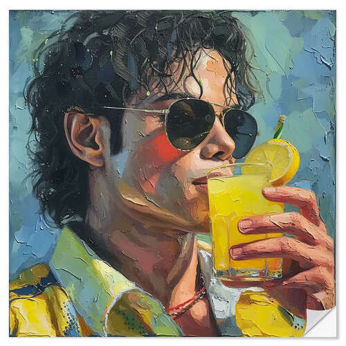 Wandsticker King of Pop