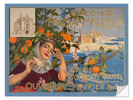 Wandsticker Grand Hotel Palma de Mallorca