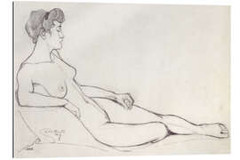 Gallery print Reclining Female Nude, 1908