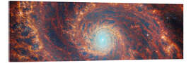 Stampa su vetro acrilico Whirlpool Galaxy M51 - NASA