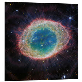 Aluminium print Ring nebula of a dying star - NASA
