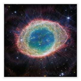 Kunstwerk Ring nebula of a dying star - NASA