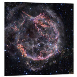 Acrylic print Supernova remnant Cassiopeia A, Webb - NASA