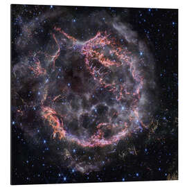Aluminium print Supernova remnant Cassiopeia A, Webb - NASA