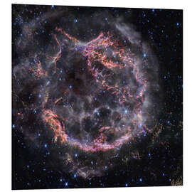 Foam board print Supernova remnant Cassiopeia A, Webb