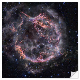 Wall sticker Supernova remnant Cassiopeia A, Webb