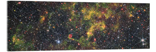 Tableau en verre acrylique Irregular galaxy NGC 6822