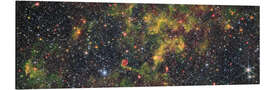 Quadro em alumínio Irregular galaxy NGC 6822