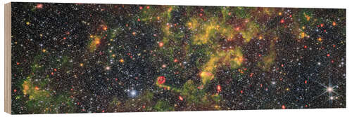 Tableau en bois Irregular galaxy NGC 6822