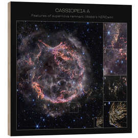 Puutaulu Cassiopeia A - Features of supernova remnant - NASA