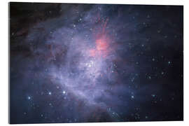 Stampa su vetro acrilico Gas and dust structures in which stars are formed - NASA
