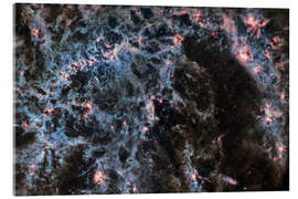 Stampa su vetro acrilico Gas filaments of the barred spiral galaxy NGC 5068 - NASA