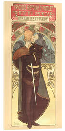 Tableau en verre acrylique Hamlet, 1899 - Alfons Mucha