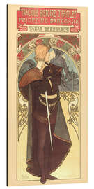 Quadro em alumínio Hamlet, 1899 - Alfons Mucha