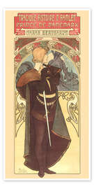Póster Hamlet, 1899 - Alfons Mucha