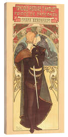 Quadro de madeira Hamlet, 1899 - Alfons Mucha