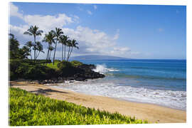 Obraz na szkle akrylowym Ulua Beach, Wailea, Maui, Hawaii - Ron Dahlquist