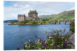 Akrylglastavla Eilean Donan Castle at Kyle of Lochalsh, Scotland