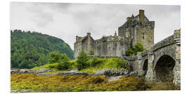 Foam board print Eilean Donan Castle, Scotland