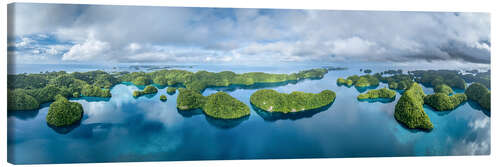 Canvas print Rock Islands, Palau