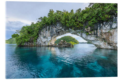 Obraz na szkle akrylowym Natural Arch, Palau