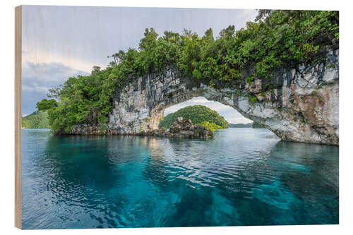 Quadro de madeira Natural Arch, Palau