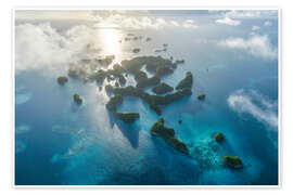 Kunstwerk Seventy Islands, Palau - Jan Christopher Becke