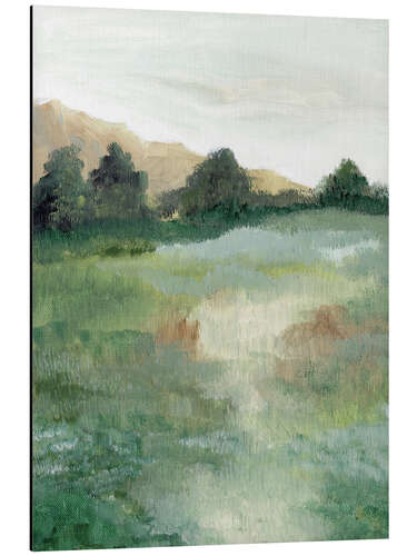 Aluminium print Countryside