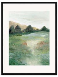 Gerahmter Kunstdruck Landschaft