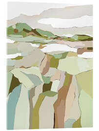 Tableau en verre acrylique Journey - Nikita Jariwala