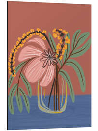 Cuadro de aluminio Earthen Blossom