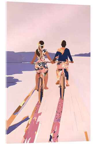 Cuadro de metacrilato Cycling Joy