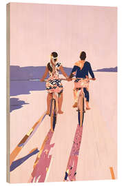 Tableau en bois Cycling Joy - 83 Oranges