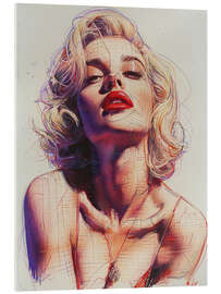 Acrylic print Marilyn Monroe - Felipe Hora