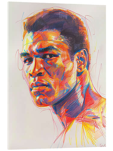 Akrylbillede Muhammad Ali