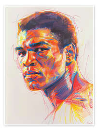 Poster Muhammad Ali - Felipe Hora